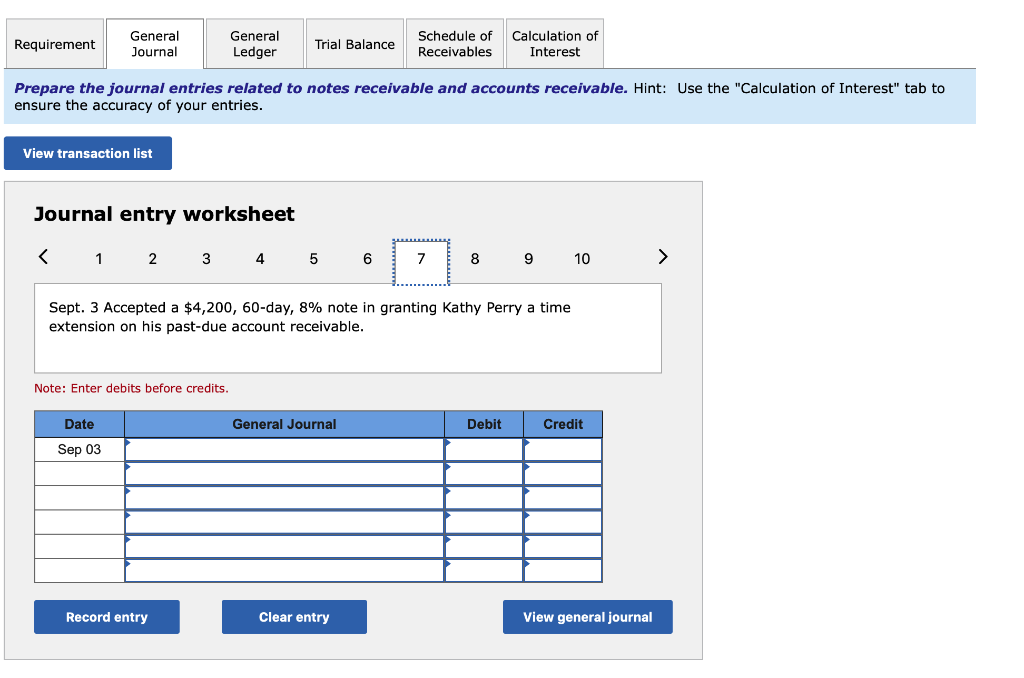 $3,600, 30-day, 9% note in granting Rita Griffin a time extension on