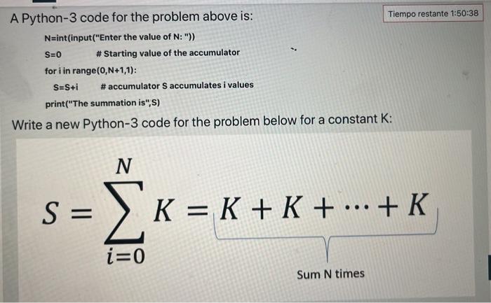  Answer all three pls!!!! A Python-3 code for the problem above