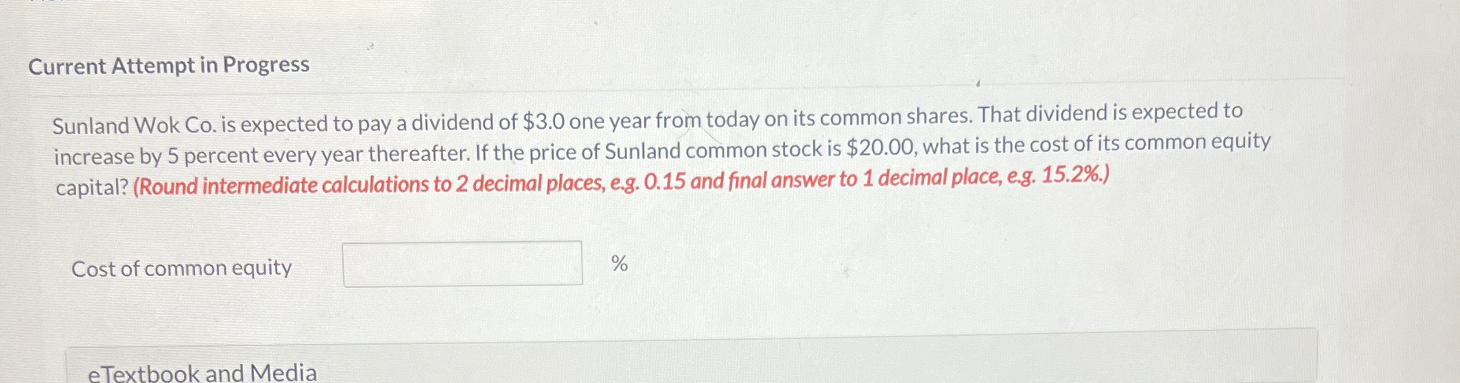  Current Attempt in Progress Sunland Wok Co. is expected to pay