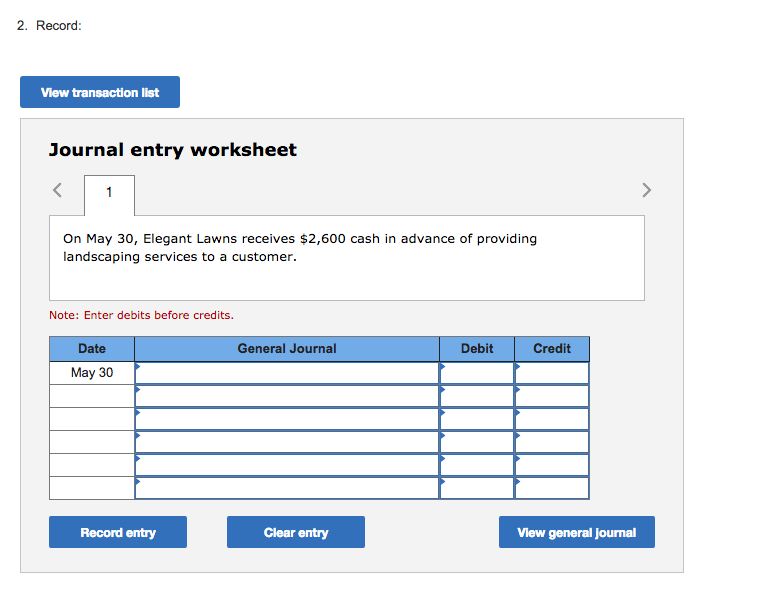 of accounts-account numbers in parentheses: Cash (101); Accounts Receivable (106); Office Supplies