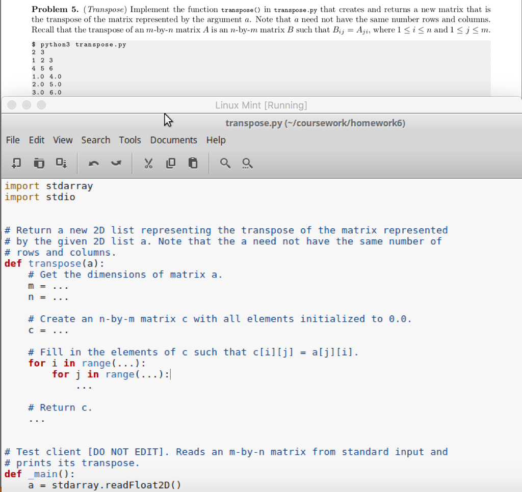 Can someone please help with problem 4? I have to write a