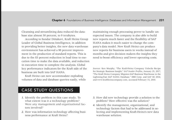 Finds a New Recipe for Analyzing its Data When the Kraft Foods
