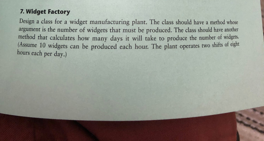 Please include the tester class!! and please write the code in JAVA