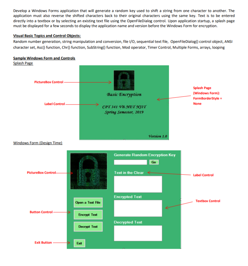 Visual Basic Programming! Please Help! New to VB.NET. Please show or say