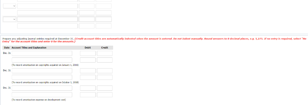 Corporation at December 31, 2017, follow: $35,920 17,960 Copyrights Less: Accumulated amortization
