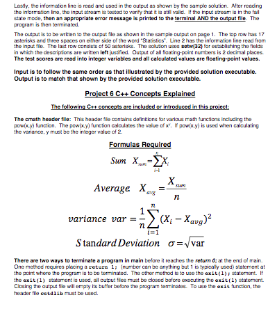 in Chapter 4, 5 and 6. Information regarding the tes soores for