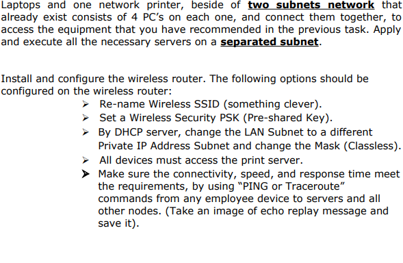 required to upgrade the existence wired network to add an extra wireless