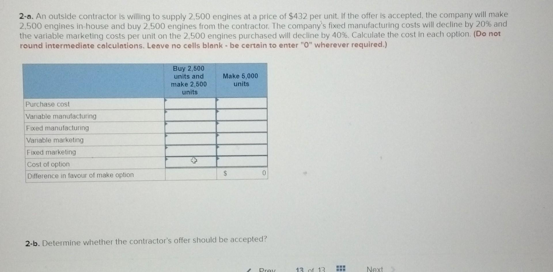 at a price of $432 per unit. If the offer is accepted,