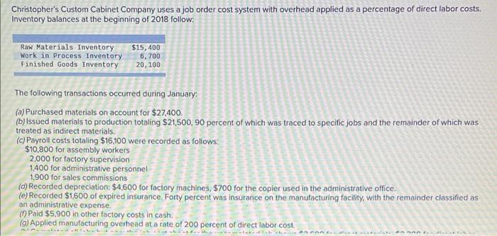  i need help with what i credited for raw materials and