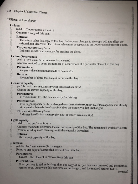 Given a sequence, describe its contents (abstract value) after the series of
