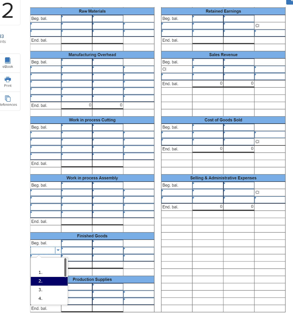 two departments during production. Lumber is cut into chair parts in the