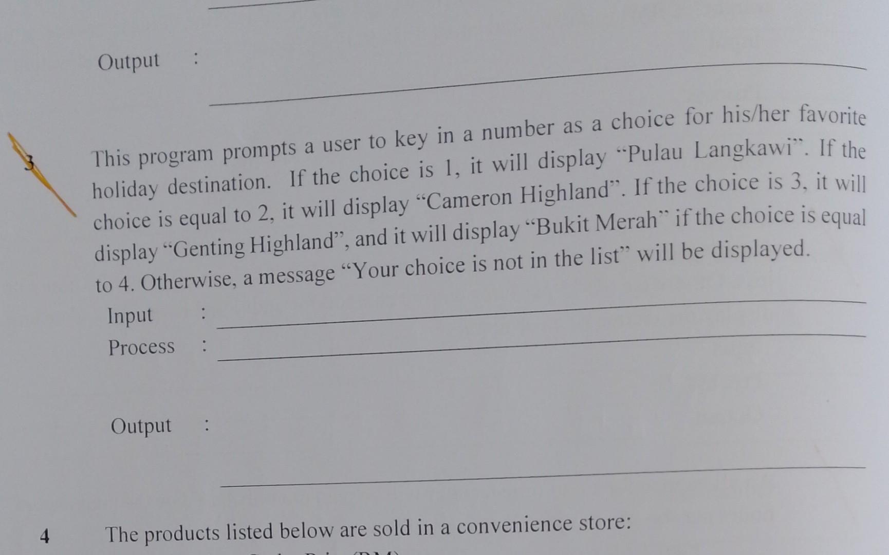 accept student's name and age. If the student's age is below 45,