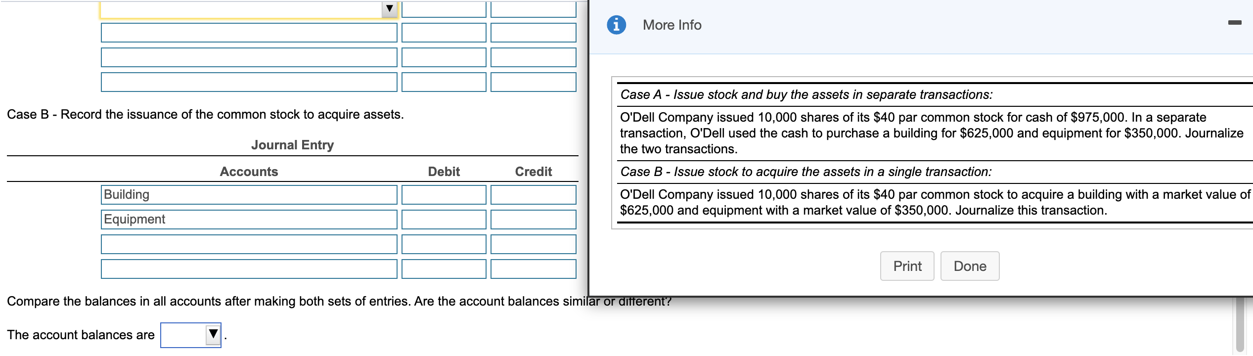 ways to acquire plant assets. (Click the icon to view the cases.)