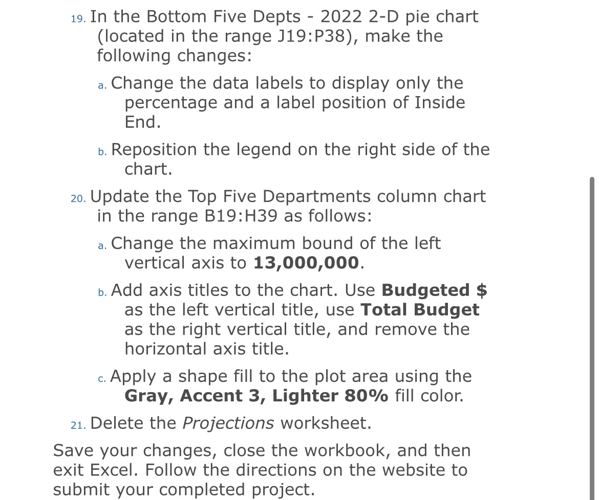  Help me figure out how to do this capstone excel Please