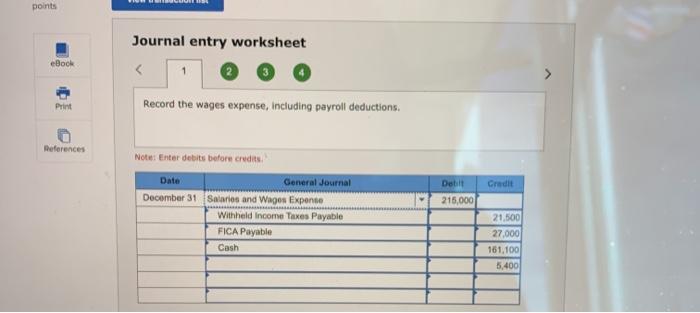 Liabilities [LO 10-21 The following information applies to me questions displayed below)