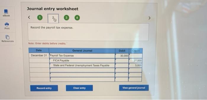 Riverside Company completed the following two transactions. The annual accounting period enda