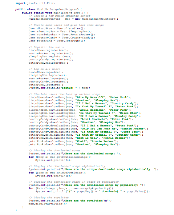 + artist" "+ (duration / 60) + ":" + (duration% 60))