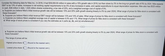 Please answer part a, b, c, and d. Thank you! Consider the