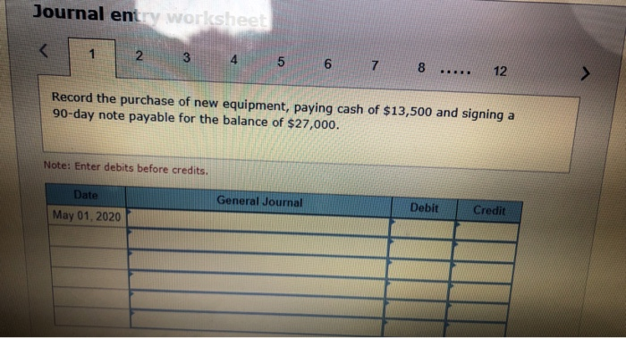 Centre, which showed the following selected transactions for the month ended May