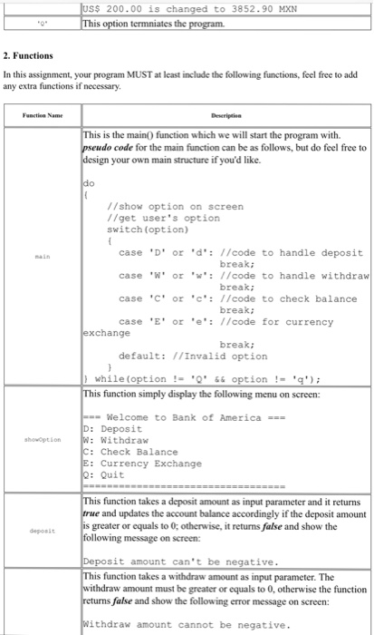 is an individual assignment, please do not collaborate. Make sure that you