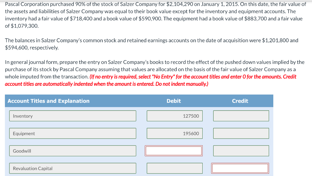 I ONLY NEED HELP WITH WHAT IS IN RED ***** Pascal Corporation