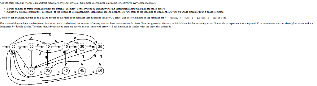 Create the following code in C using this finite state machine diagram