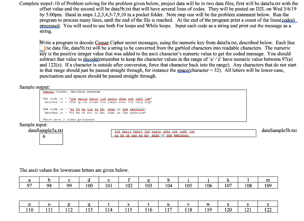  I only need the basic code for Blue j. Complete steps1-10
