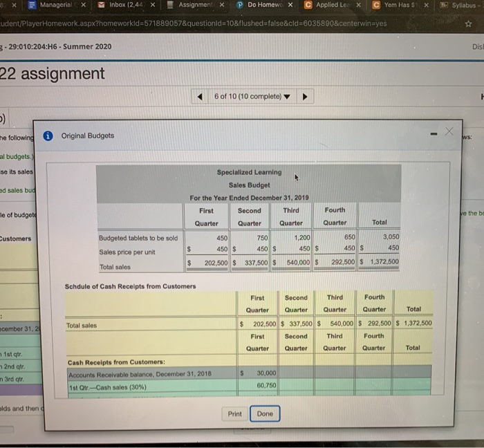  Managerial X MInbox (2,44 X Assignment Do HomewoX C Applied Les