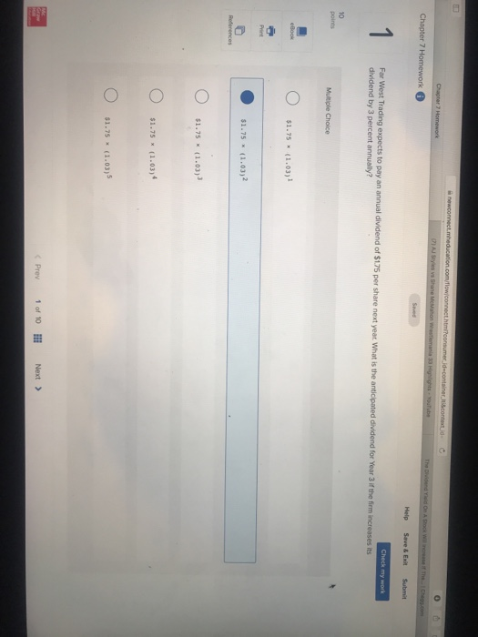  wconnect. education.com/flow connect consumer d-container .com Chapter 7 Homework 0 0