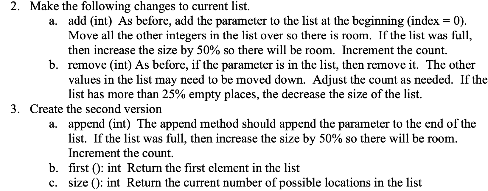 Given a java program, add more methods based on this import java.util.Arrays;