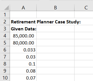 Part b by hand A5 A8 RETIREMENT PLANNER CASE STUDY This case