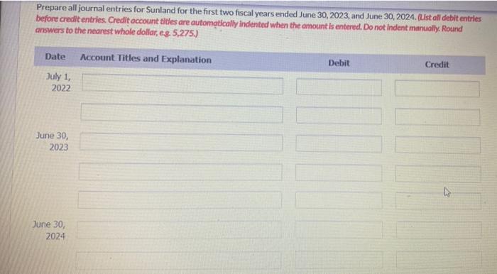 her new business venture, Sunland Corporation, the development of a local ski