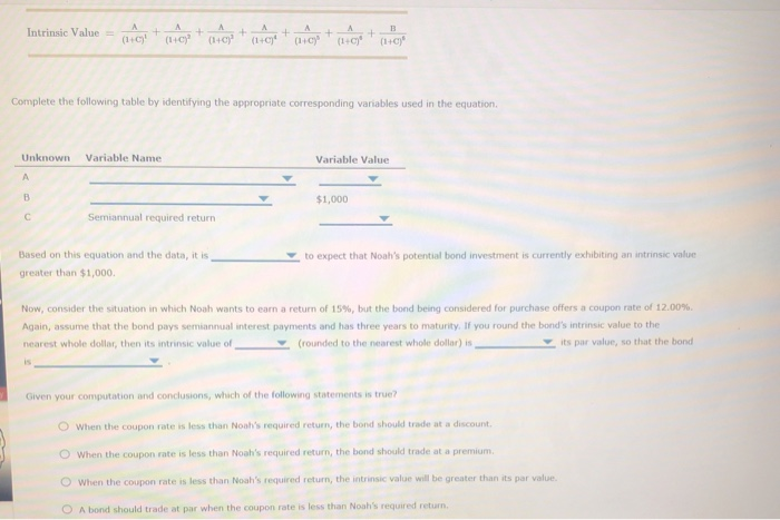 of bond valuation is based on the fundamental concept that the current