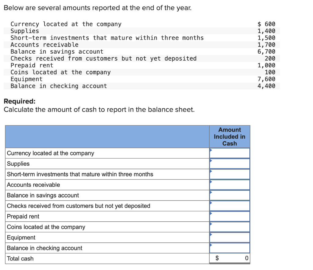 HELP WITH THESE 2 Below are several amounts reported ta the end