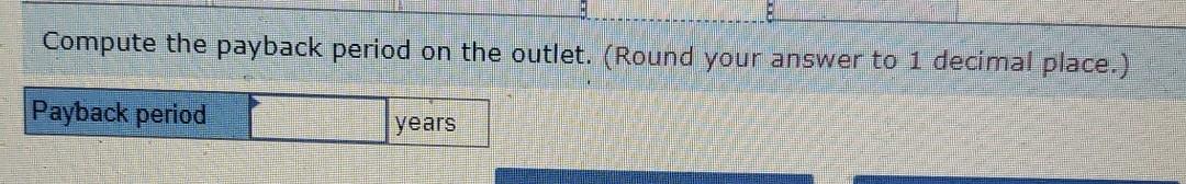 assembled the following information relating to the franchise: a. A suitable location