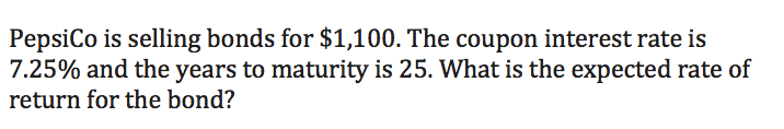  SHOW STEP BY STEP SOLUTION ANSWER IS 6.44% PepsiCo is selling