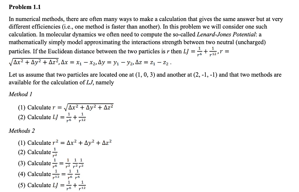 Please help with this. It is a Matlab Problem. Problem 1.1 In
