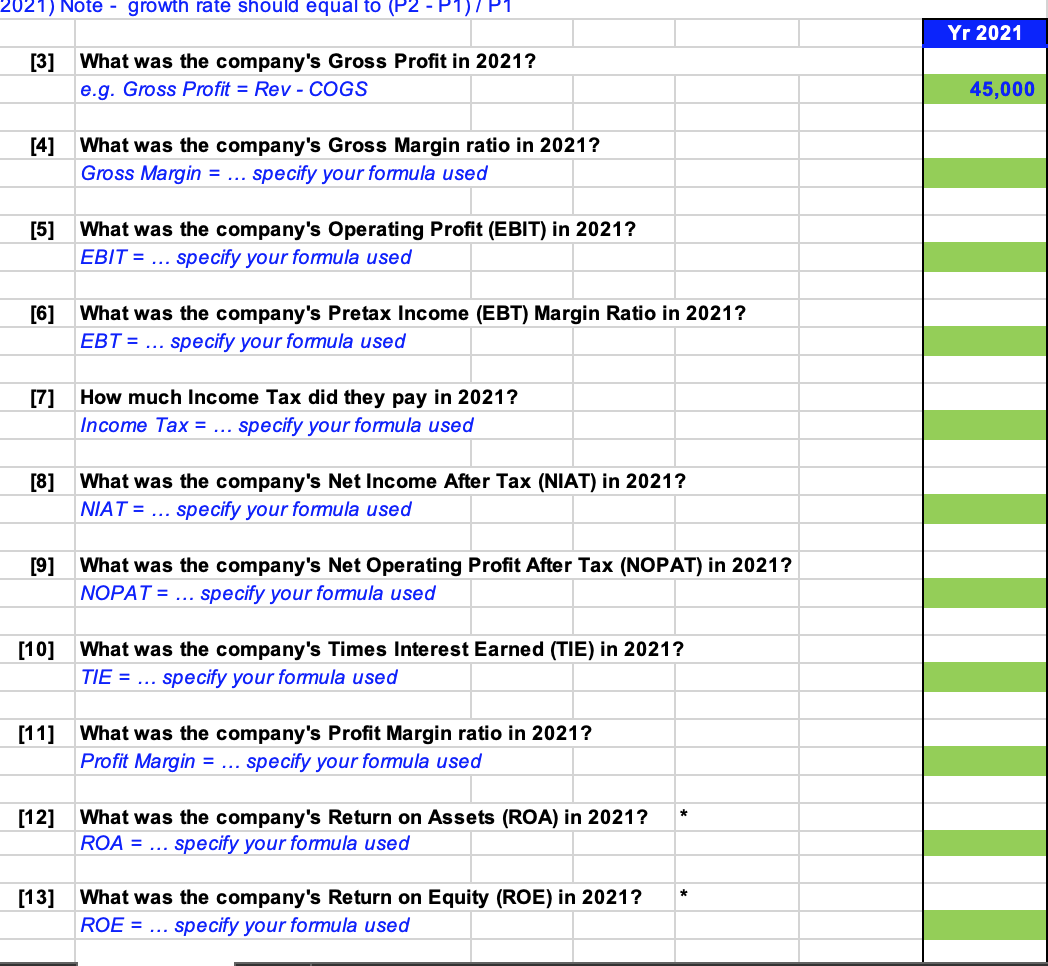after Tax on the Balance Sheet and Income statement below (rows highlighted