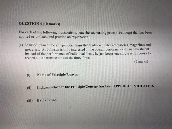  help!!! i need to submit the answer in 30minutes!!! QUESTION 4