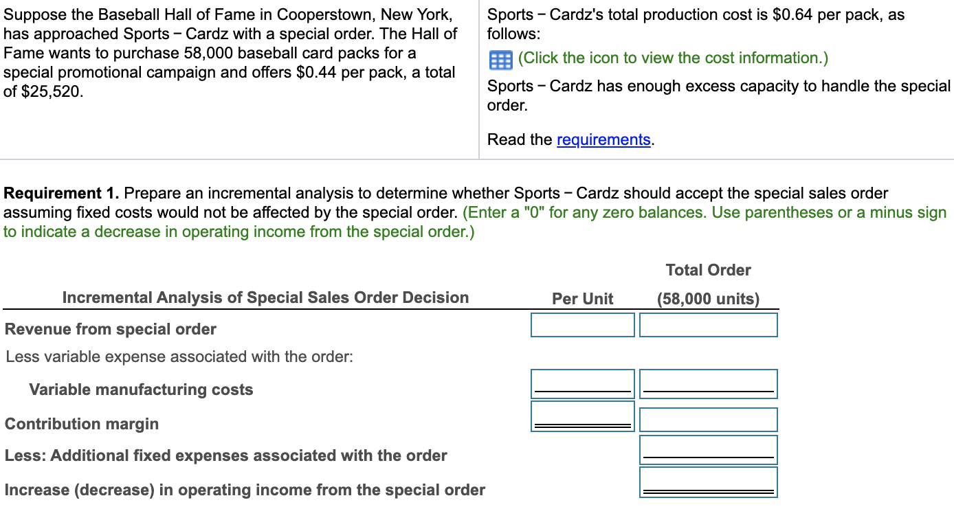 affected by the special order. 2. Now assume that the Hall of