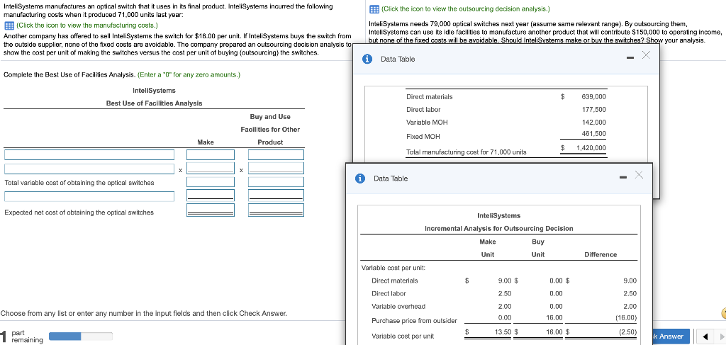 Can you please explain how I can do this problem please Intel