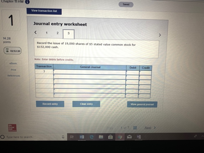 common stock for $152,000 cash on February 20. Prepare journal entries to