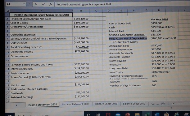 Asking if this correct and includes what it needs for an Income