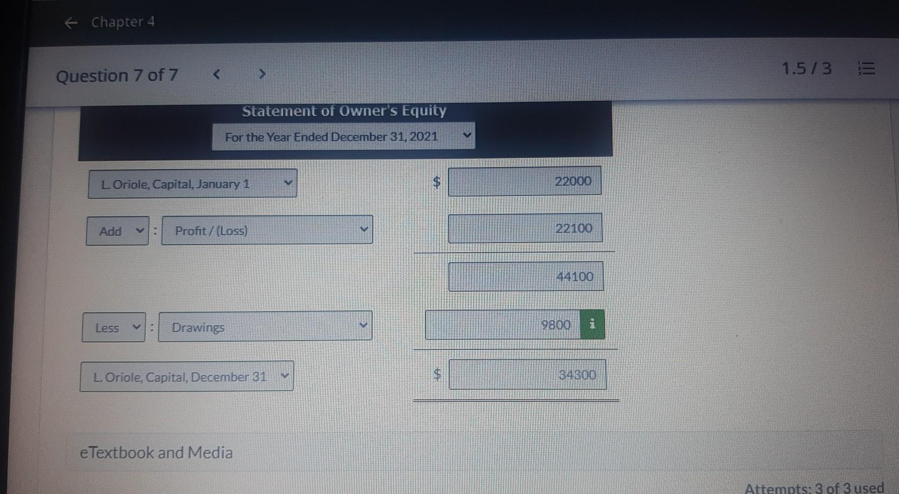 get complete answer. Thank you This is the third time i am