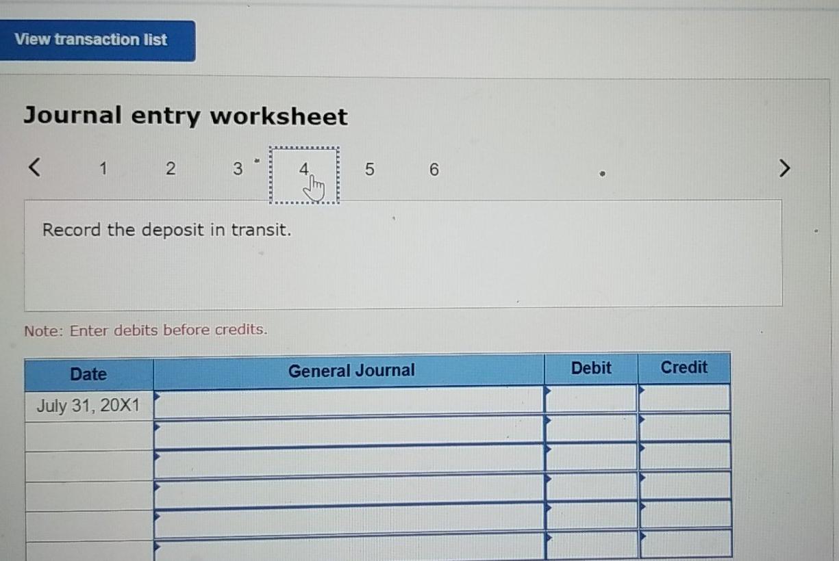 Imports, noted the following differences between the bank's records and the company's