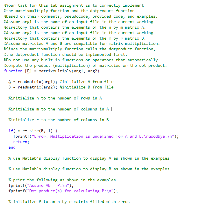 For this, please do not use any built in MatLab functions that