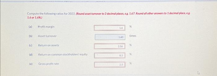 Noble are presented here. All balance sheet data are as of the