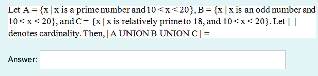 Question 18 Please answer the blank correctly.Let is a prime number