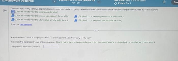 to view the present yalue facioc tabie) (Cick the icen to yiew