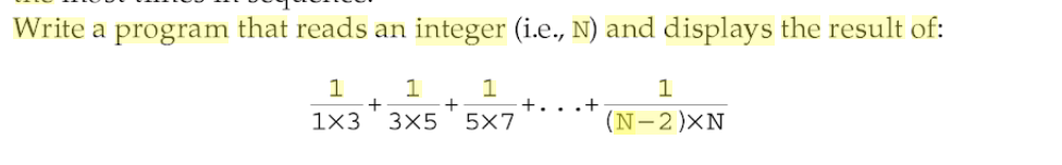code on c language N) and displays the res 1 (N-2)XN 1